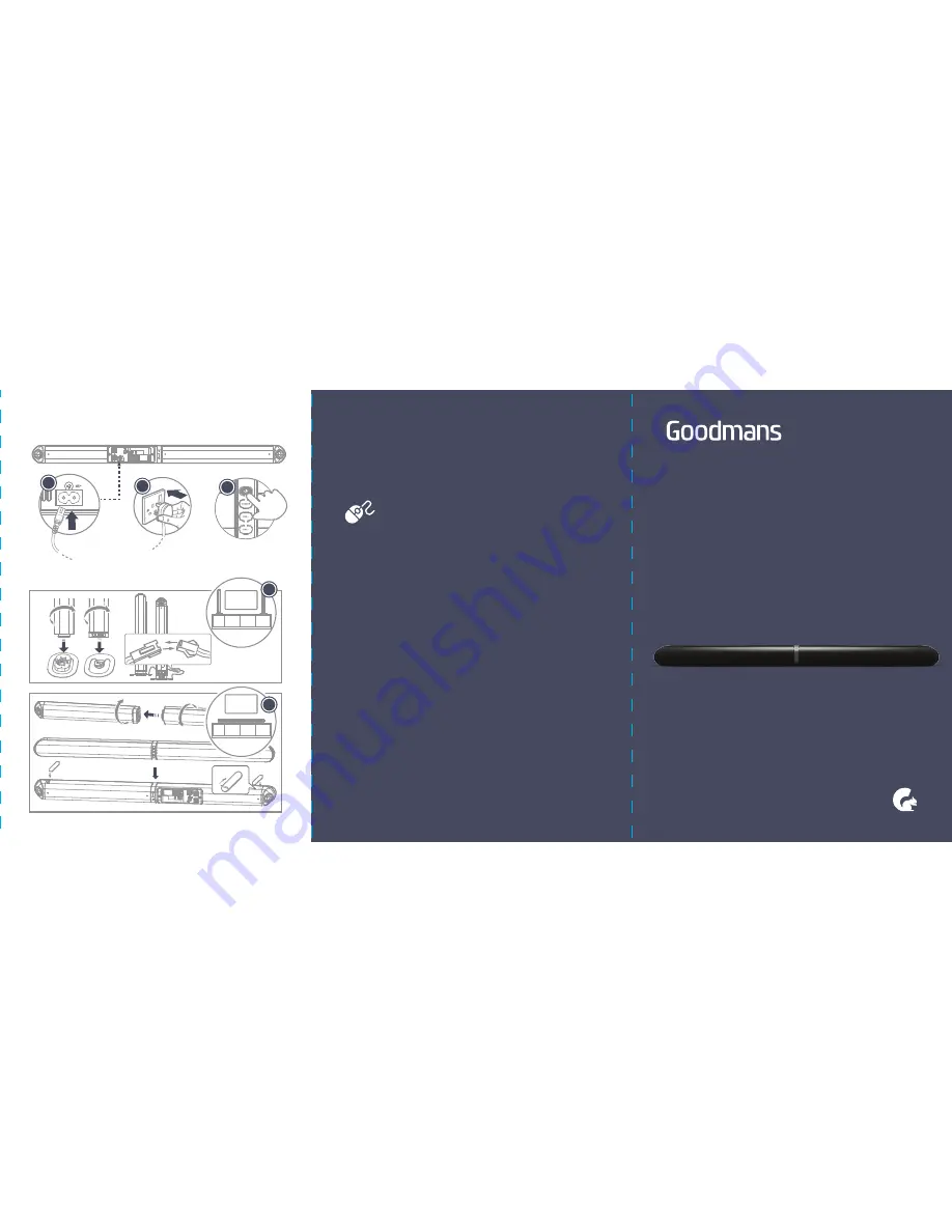 Goodmans GDSBT50SS User Manual Download Page 1