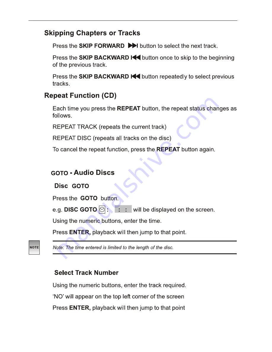 Goodmans GDVD164 User Manual Download Page 34