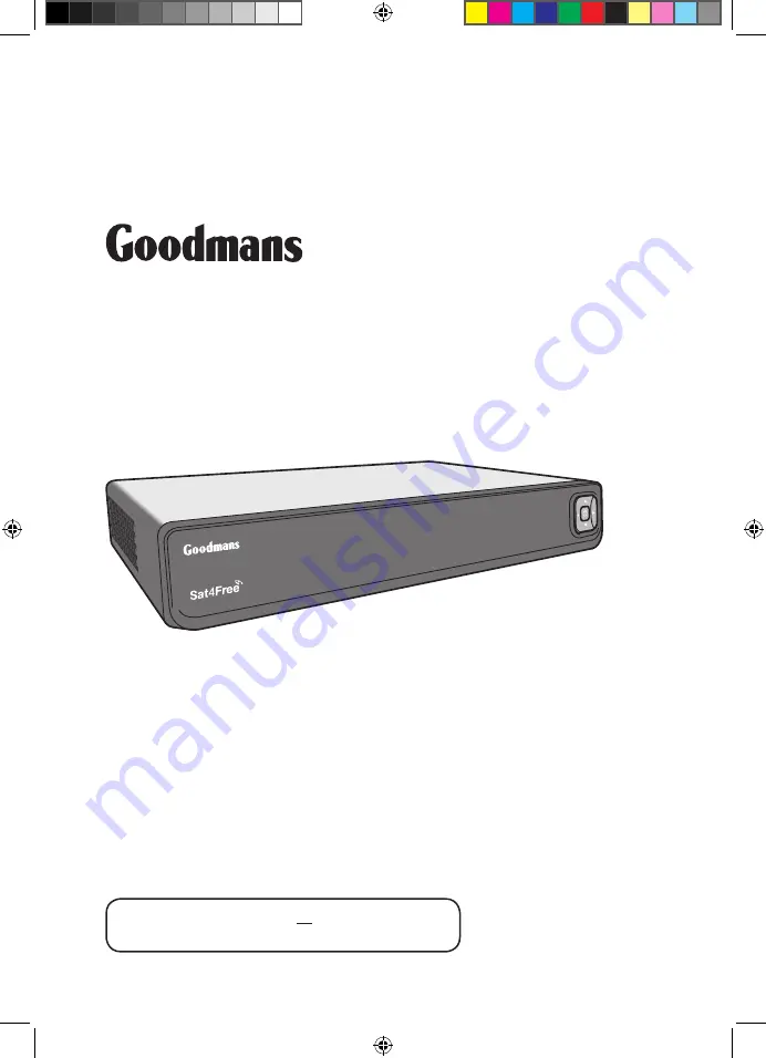 Goodmans GSAT200HDEX Instruction Manual Download Page 1