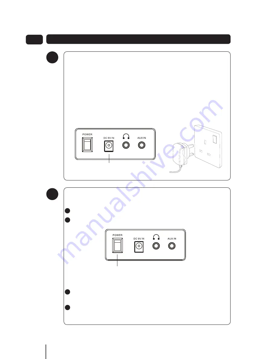 Goodmans GSR1885DAB User Manual Download Page 8