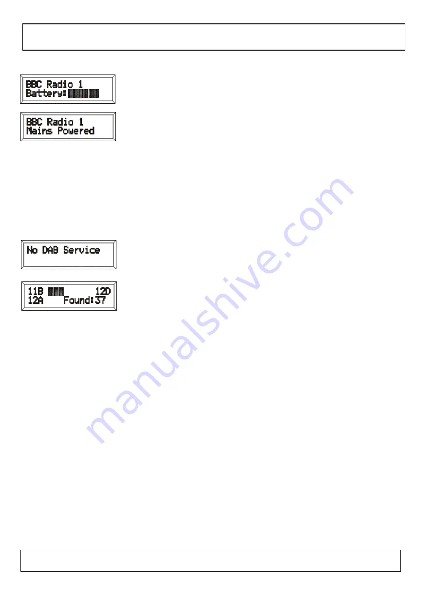 Goodmans GSR80DAB Instruction Manual Download Page 13