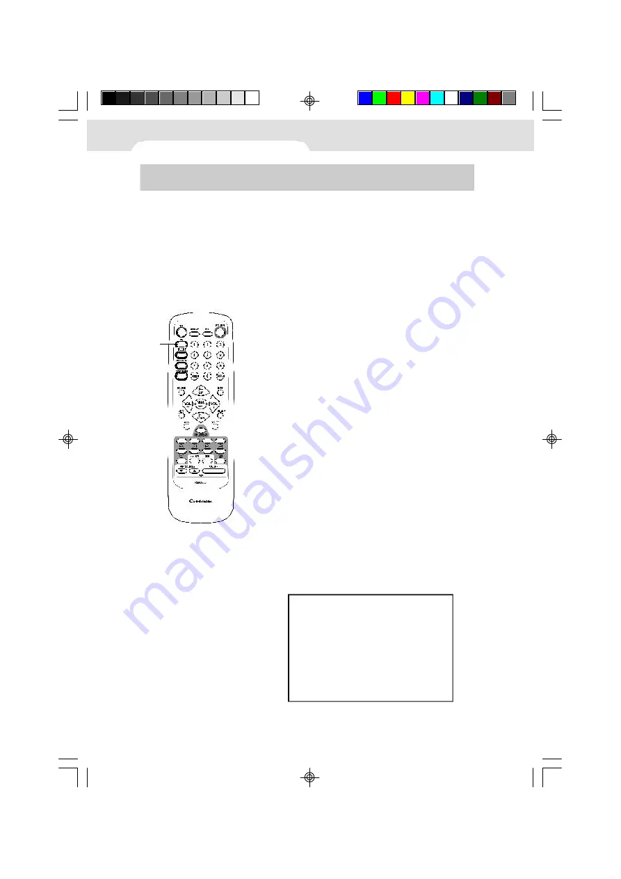 Goodmans GTV17WLCD Operation Manual Download Page 32