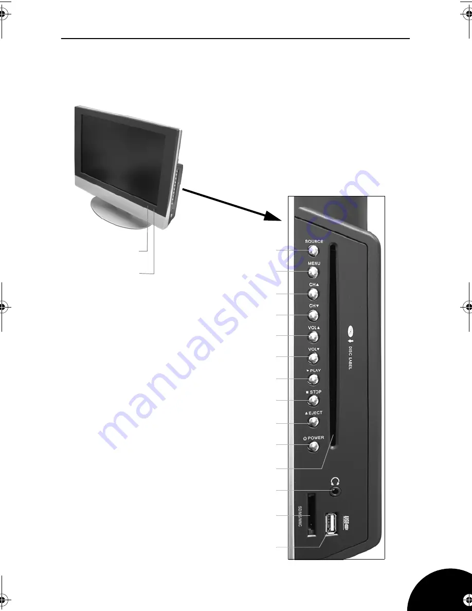 Goodmans GTVL19WDVD User Manual Download Page 7