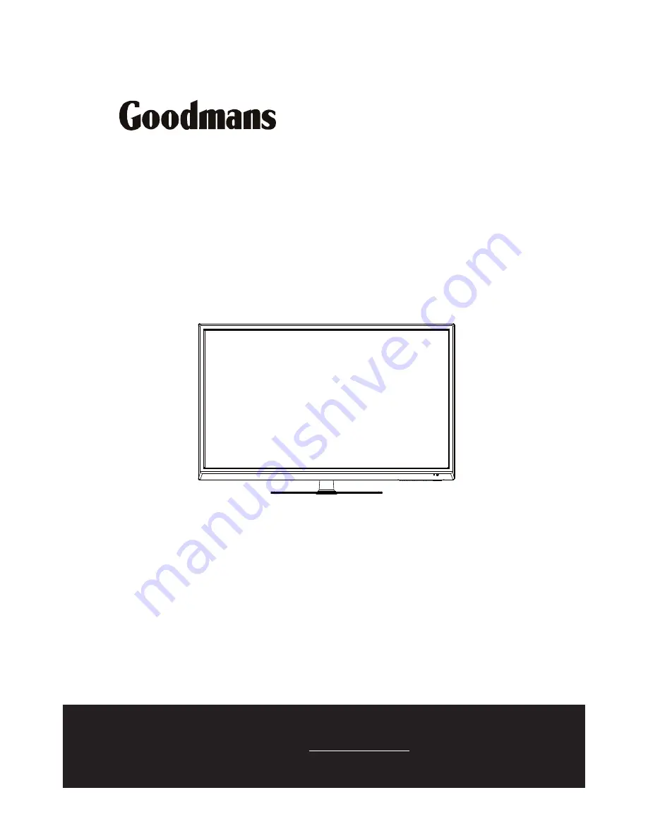 Goodmans GVLEDHD32DVD User Manual Download Page 1