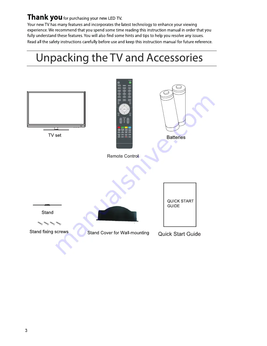 Goodmans GVLEDHD32DVDI Скачать руководство пользователя страница 4