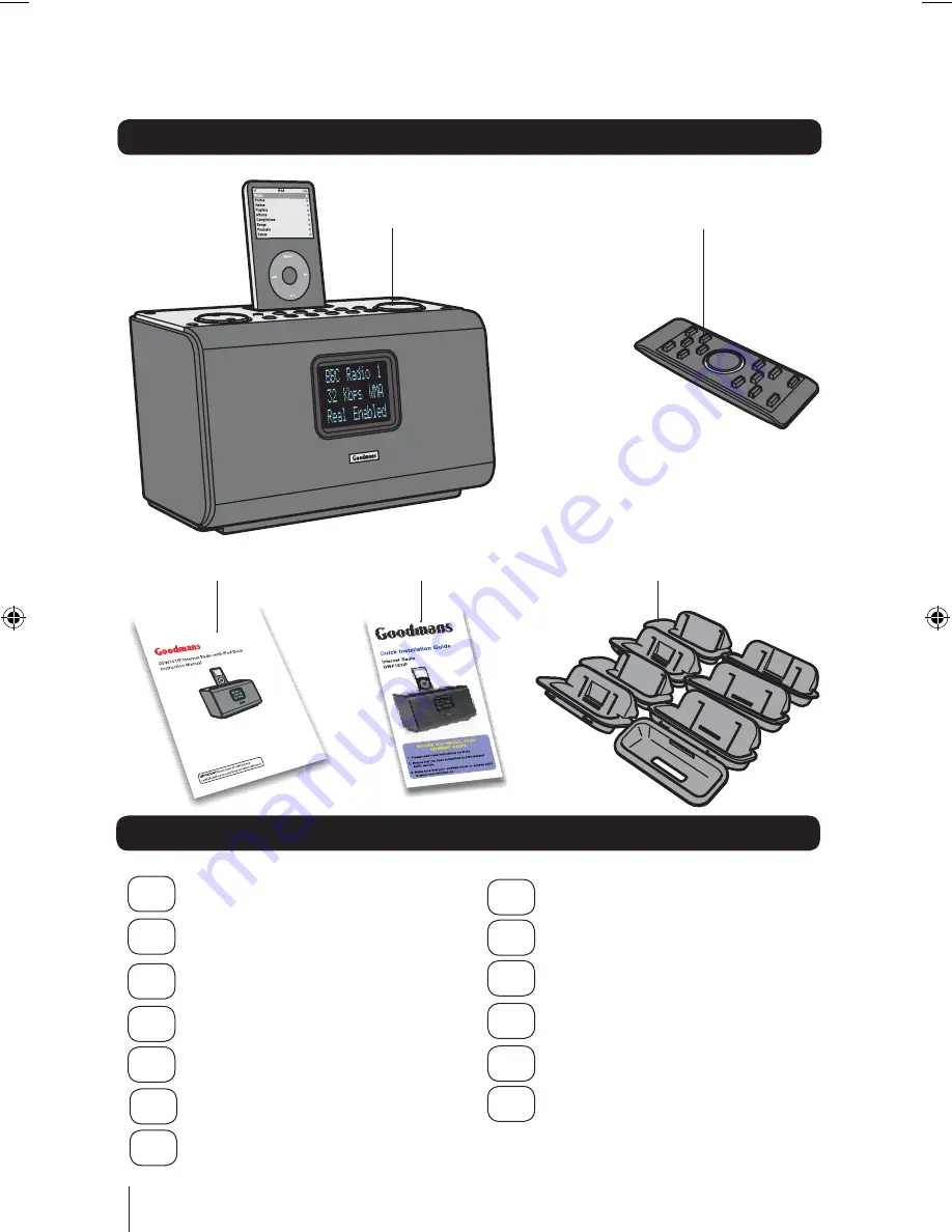 Goodmans GWF101IP Скачать руководство пользователя страница 4