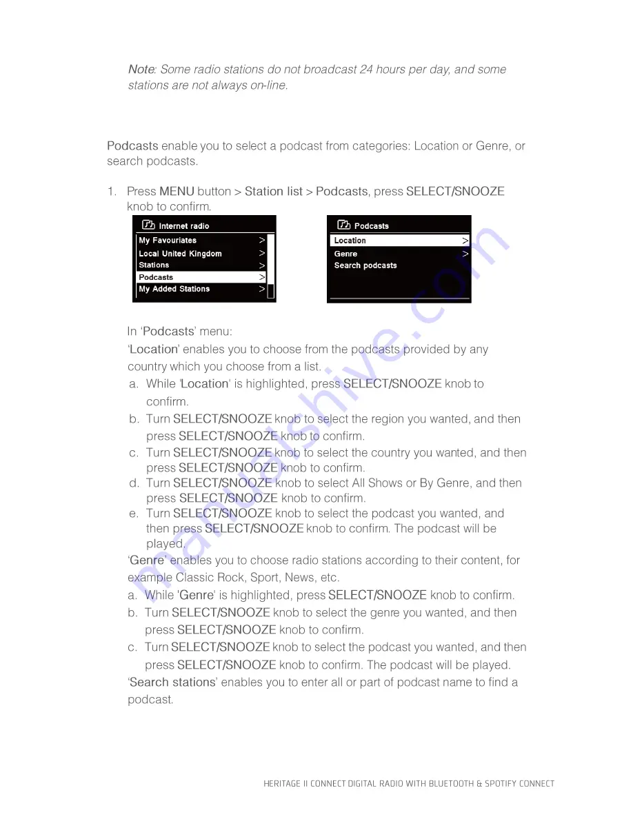 Goodmans HERITAGE II CONNECT User Manual Download Page 15