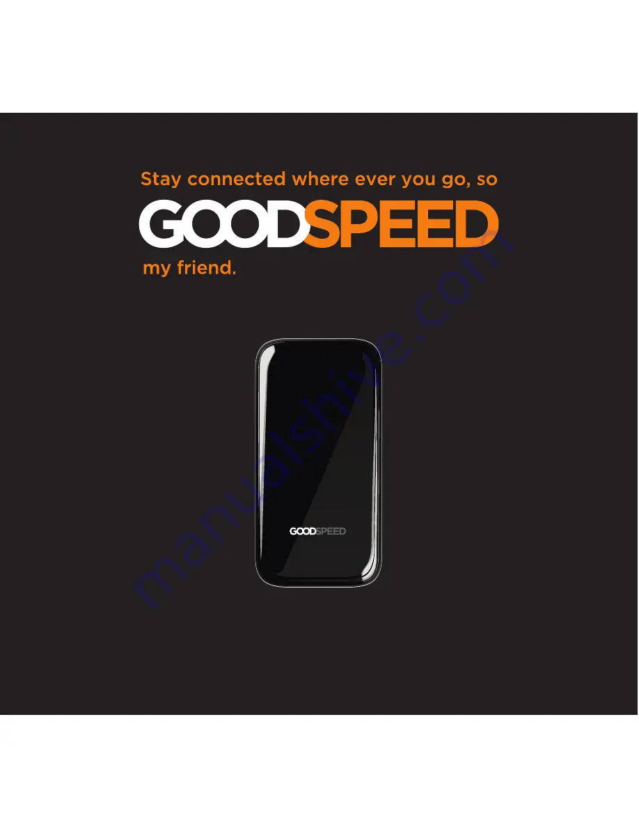 GOODSPEED GOODSPEED 4G Скачать руководство пользователя страница 1