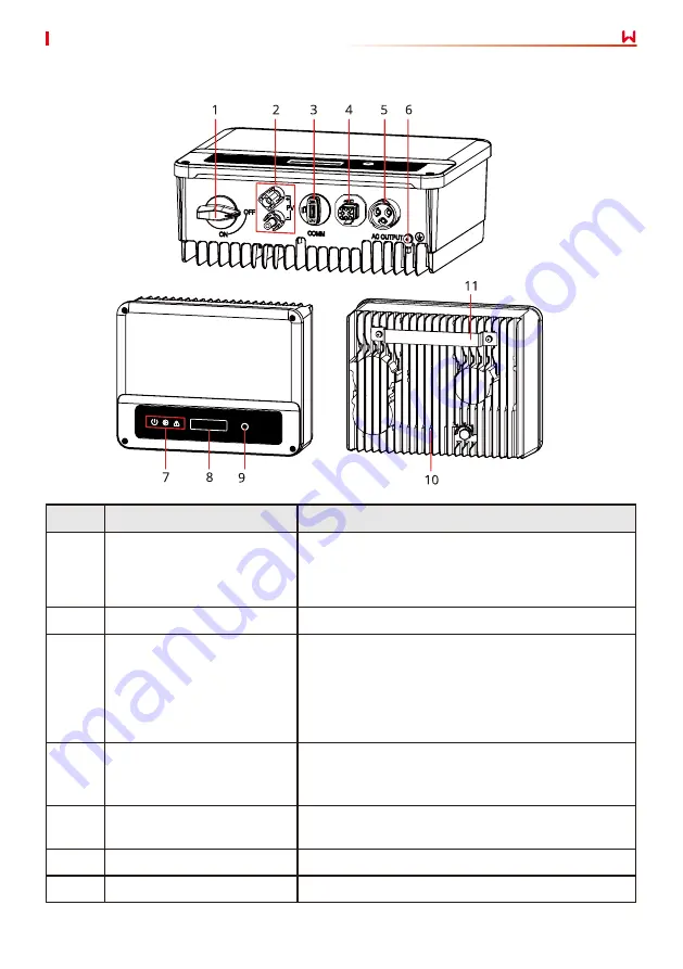 Goodwe GW1000-XS User Manual Download Page 11