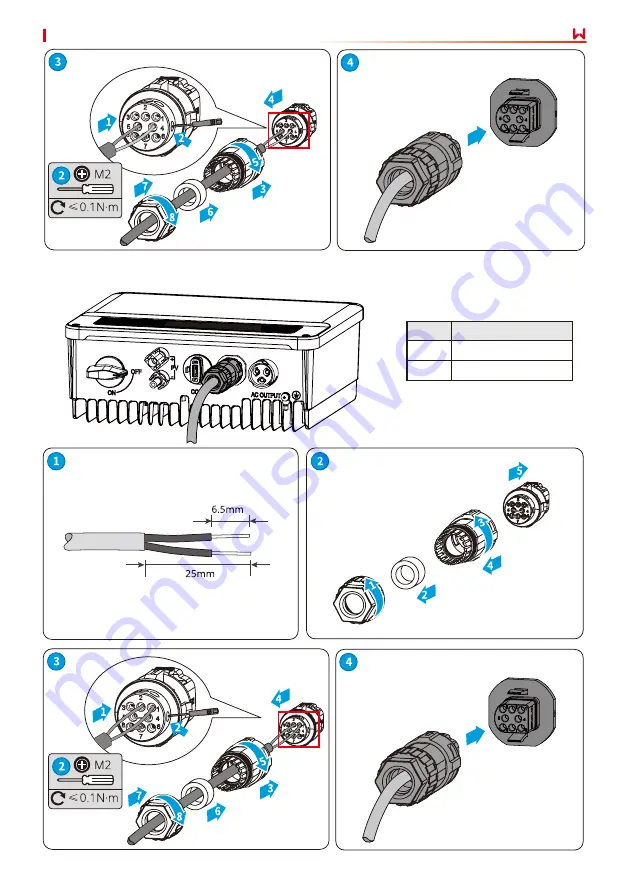 Goodwe GW1000-XS User Manual Download Page 31