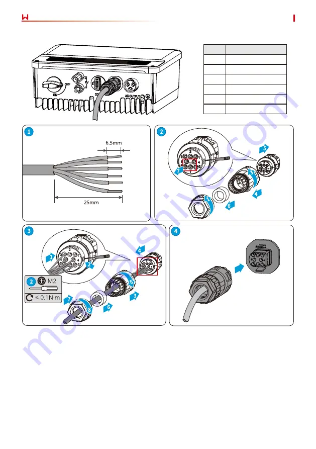 Goodwe GW1000-XS User Manual Download Page 32