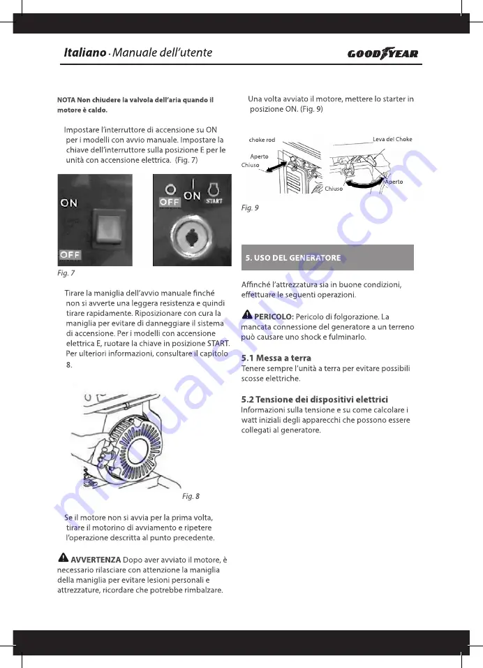 Goodyear GY 1300G Скачать руководство пользователя страница 63