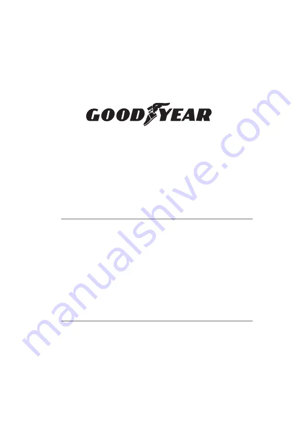 Goodyear PROFESSIONAL GY 3406 Owner'S Manual Download Page 28