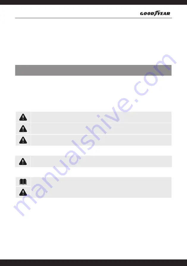 Goodyear PROFESSIONAL GY 3406 Owner'S Manual Download Page 53