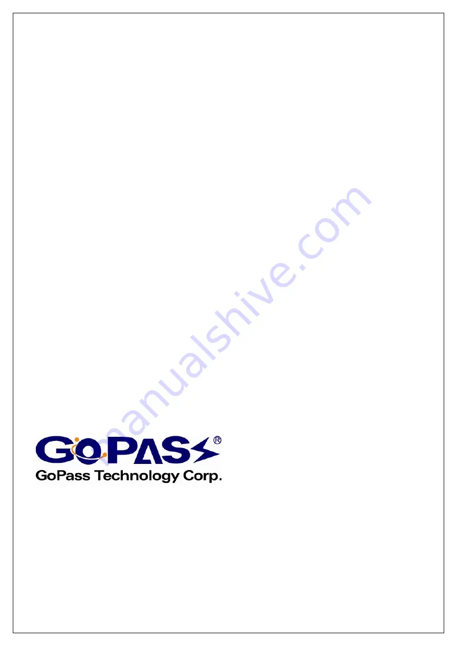 GoPass ANL-901(C) Quick Start Manual Download Page 13