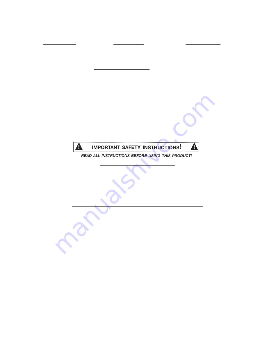 Gordon 94202 Assembly & Operating Instructions Download Page 2