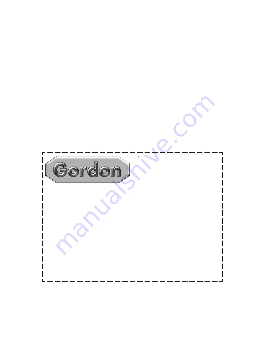 Gordon 94555 Assembly & Operating Instructions Download Page 4