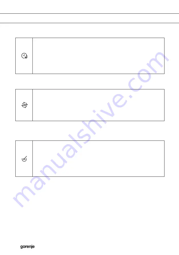 Gorenje 8140.0461 Instructions For Use Manual Download Page 20