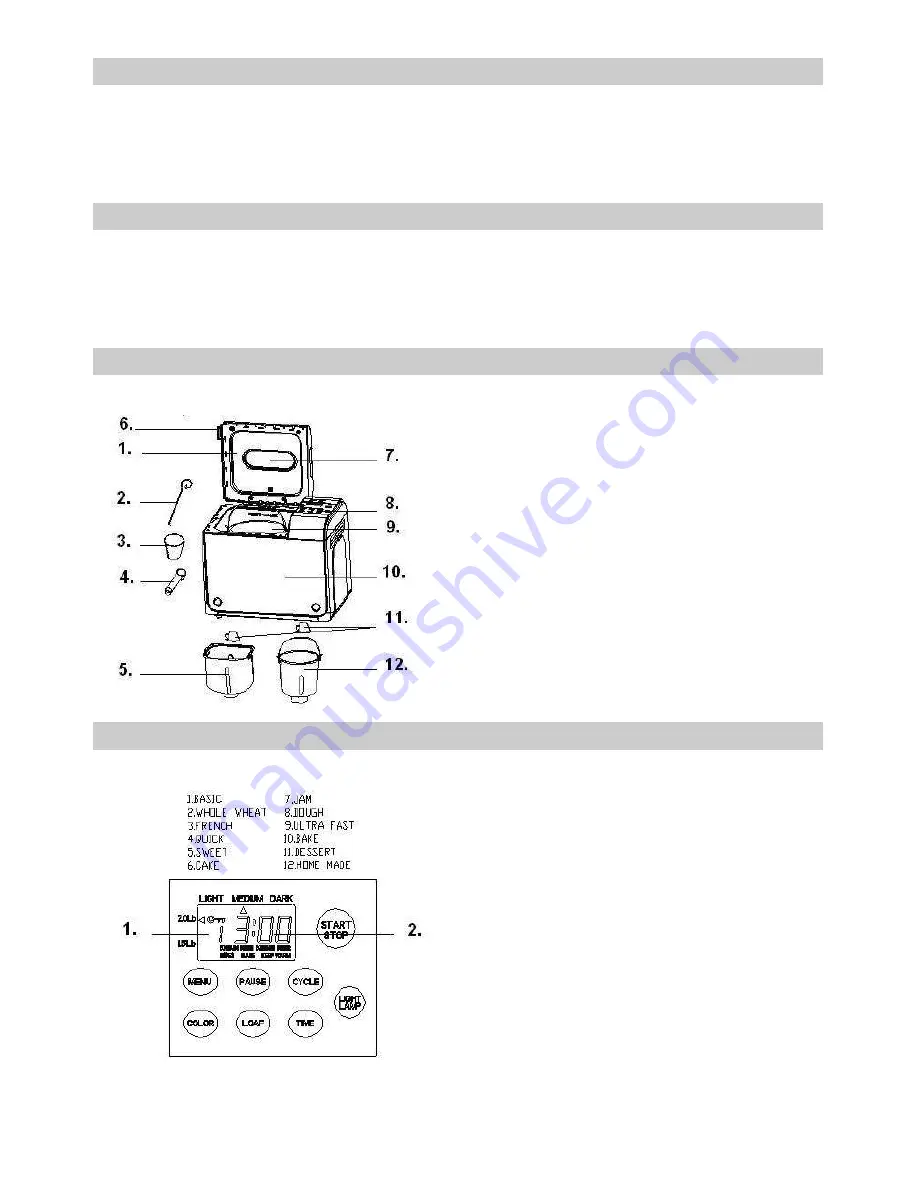 Gorenje BM 900 AL Instruction Manual Download Page 18