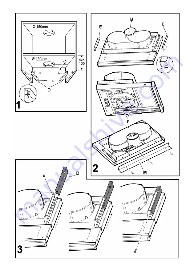 Gorenje DF 6115 E Instruction On Mounting And Use Manual Download Page 2