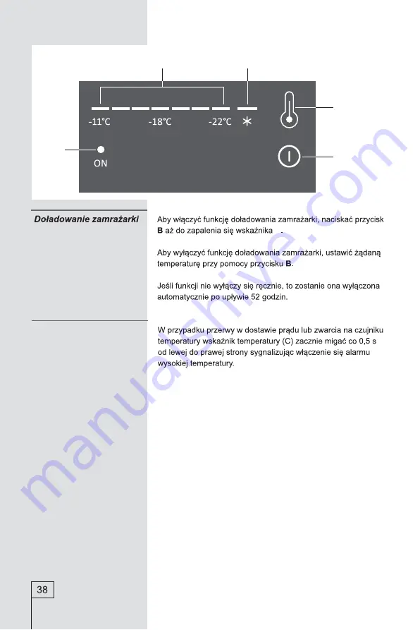 Gorenje FH211IW Instructions For Use Manual Download Page 38