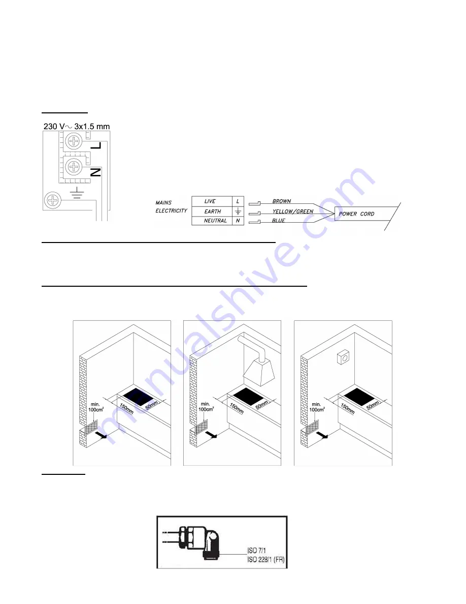 Gorenje G340UX Instruction Manual Download Page 5