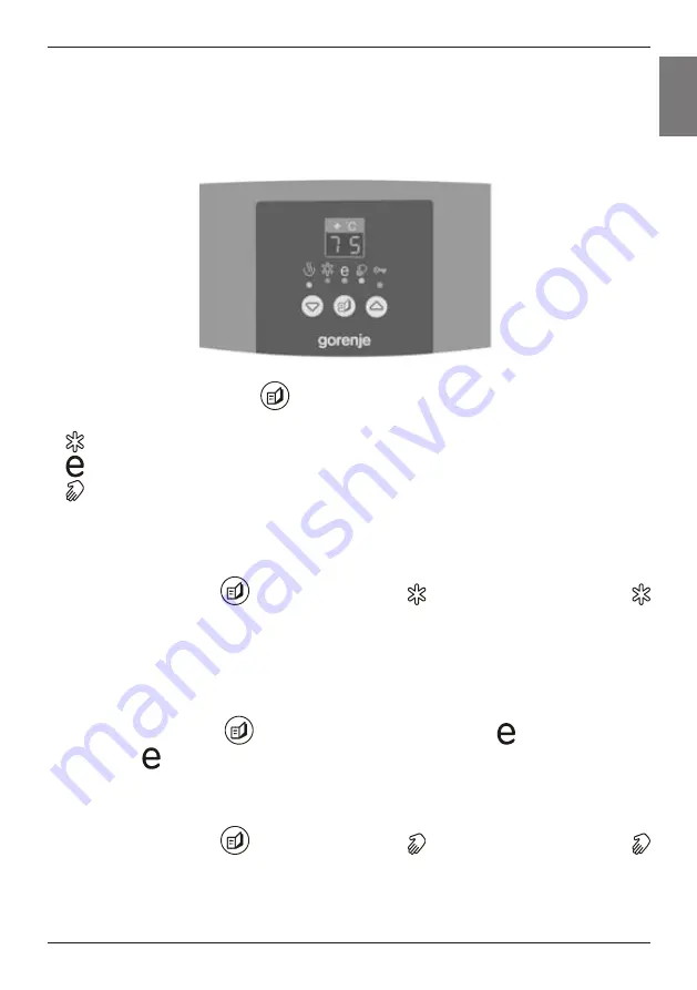 Gorenje GBFU 100 EDD/V6 Instructions For Use Manual Download Page 7