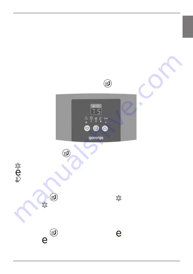 Gorenje GBFU 100 EDD/V6 Instructions For Use Manual Download Page 31