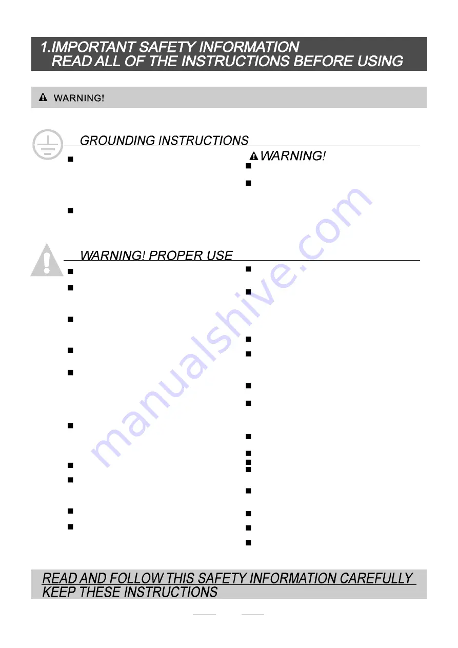 Gorenje GI53315X Instruction Manual Download Page 4