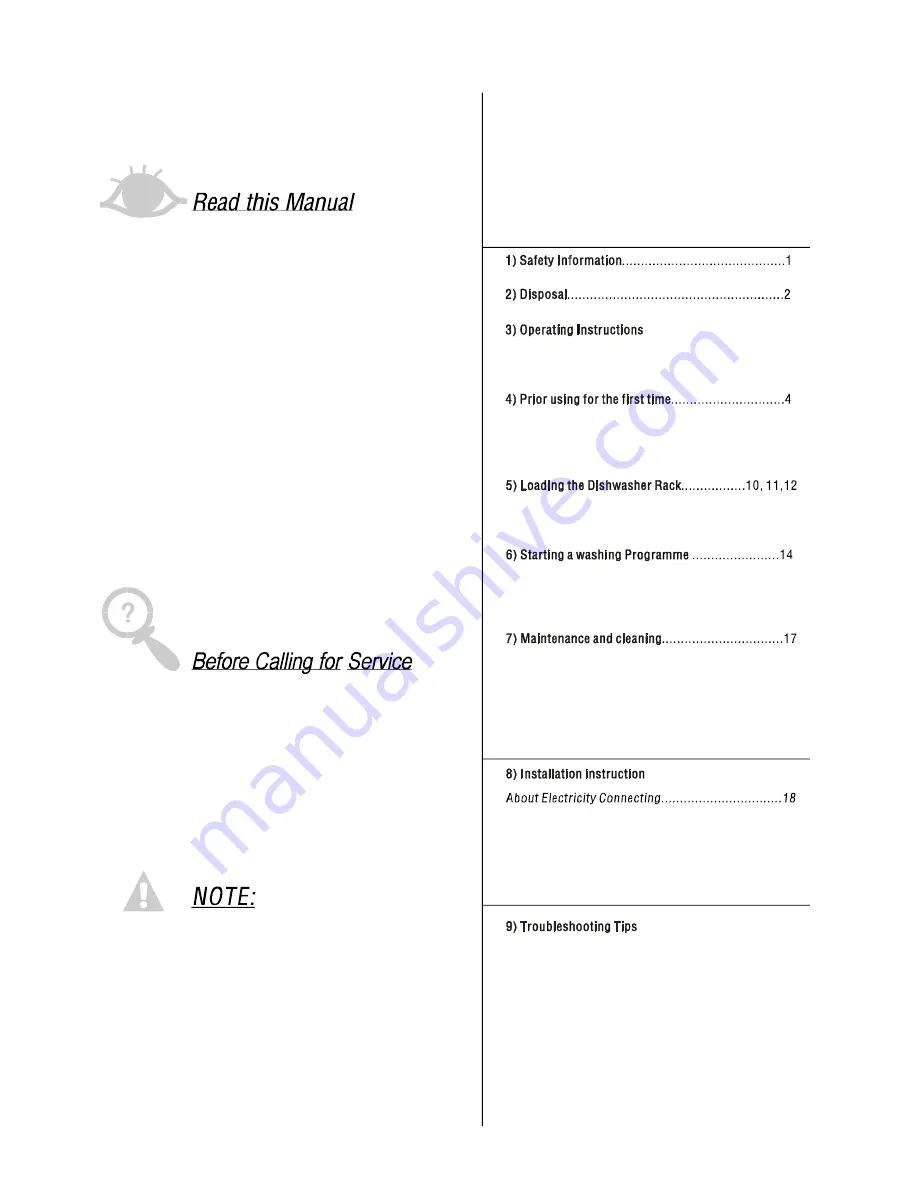 Gorenje GS62110BW Instruction Manual Download Page 2