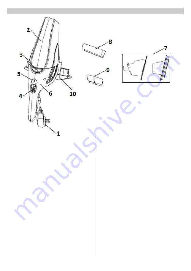 Gorenje MVC 72 FW Скачать руководство пользователя страница 10