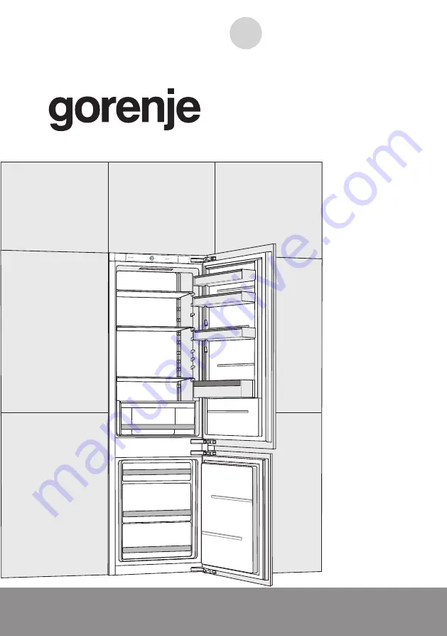 Gorenje NRKI4181E1UK Скачать руководство пользователя страница 1