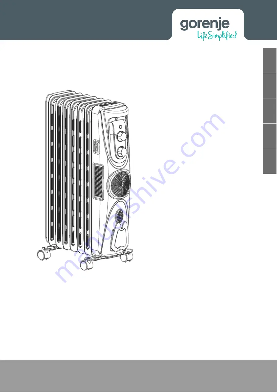 Gorenje OR2500MFM Instructions For Use Manual Download Page 1