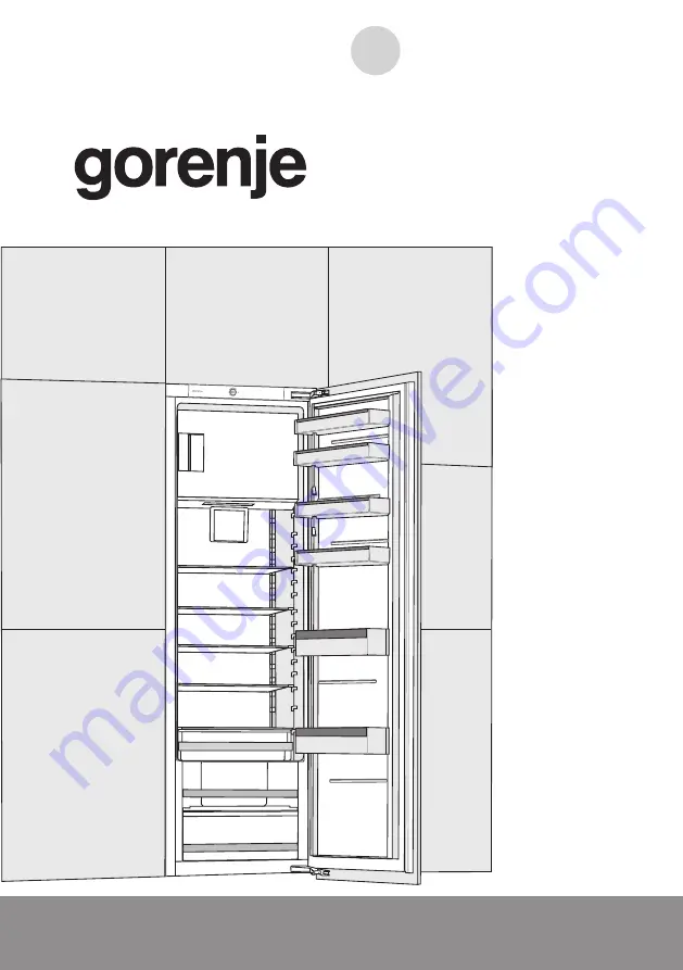 Gorenje RBI4121E1UK Скачать руководство пользователя страница 1