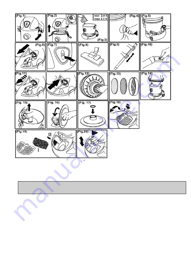 Gorenje VC 1800 WF Instruction Manual Download Page 7