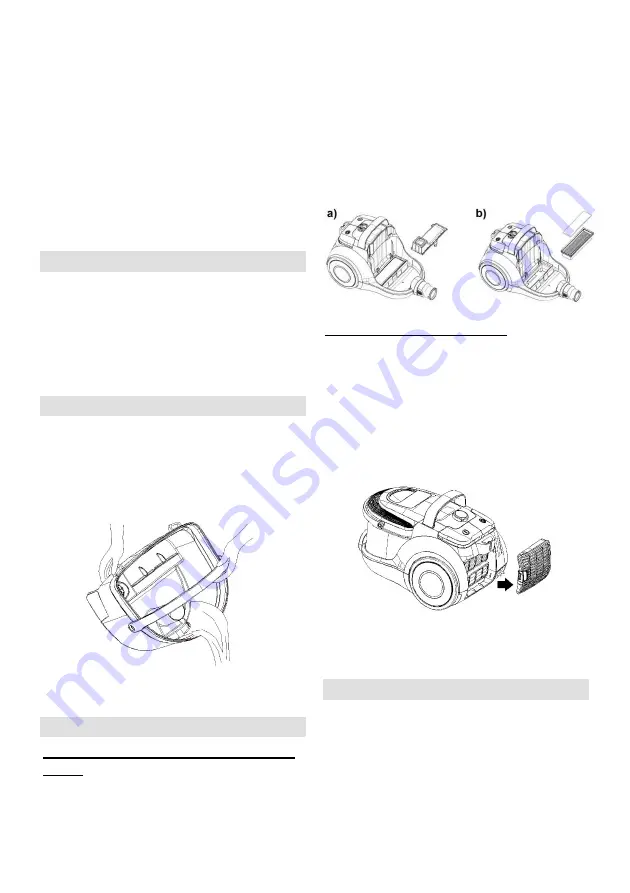 Gorenje VCEB01GAWWF Instruction Manual Download Page 16