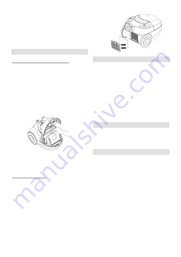 Gorenje VCM 1401 R Instruction Manual Download Page 19