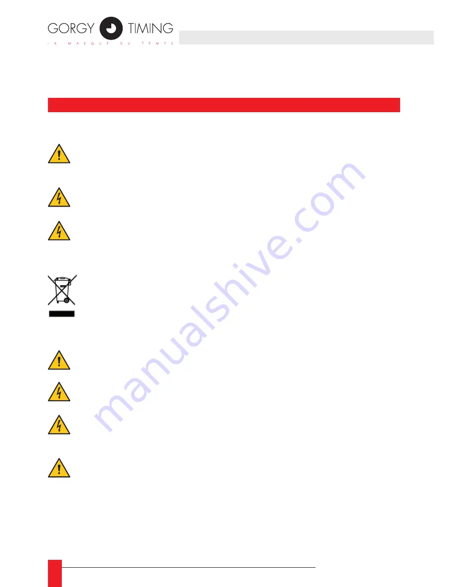 Gorgy Timing LEDI 1S User Manual Download Page 2