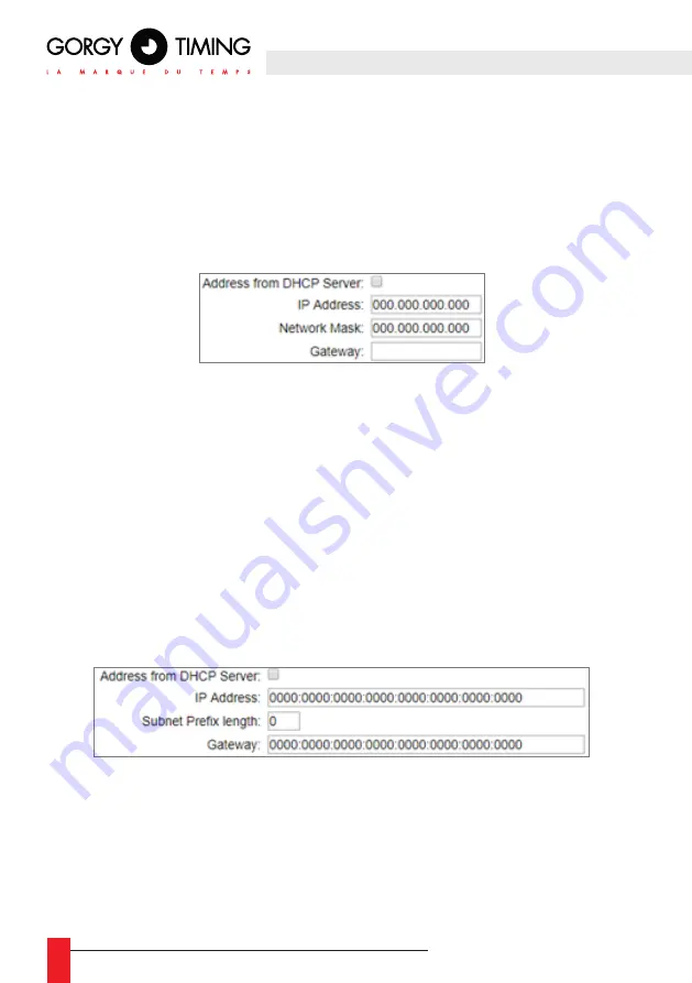 Gorgy Timing LEDI NETWORK TDS V1 User Manual Download Page 26