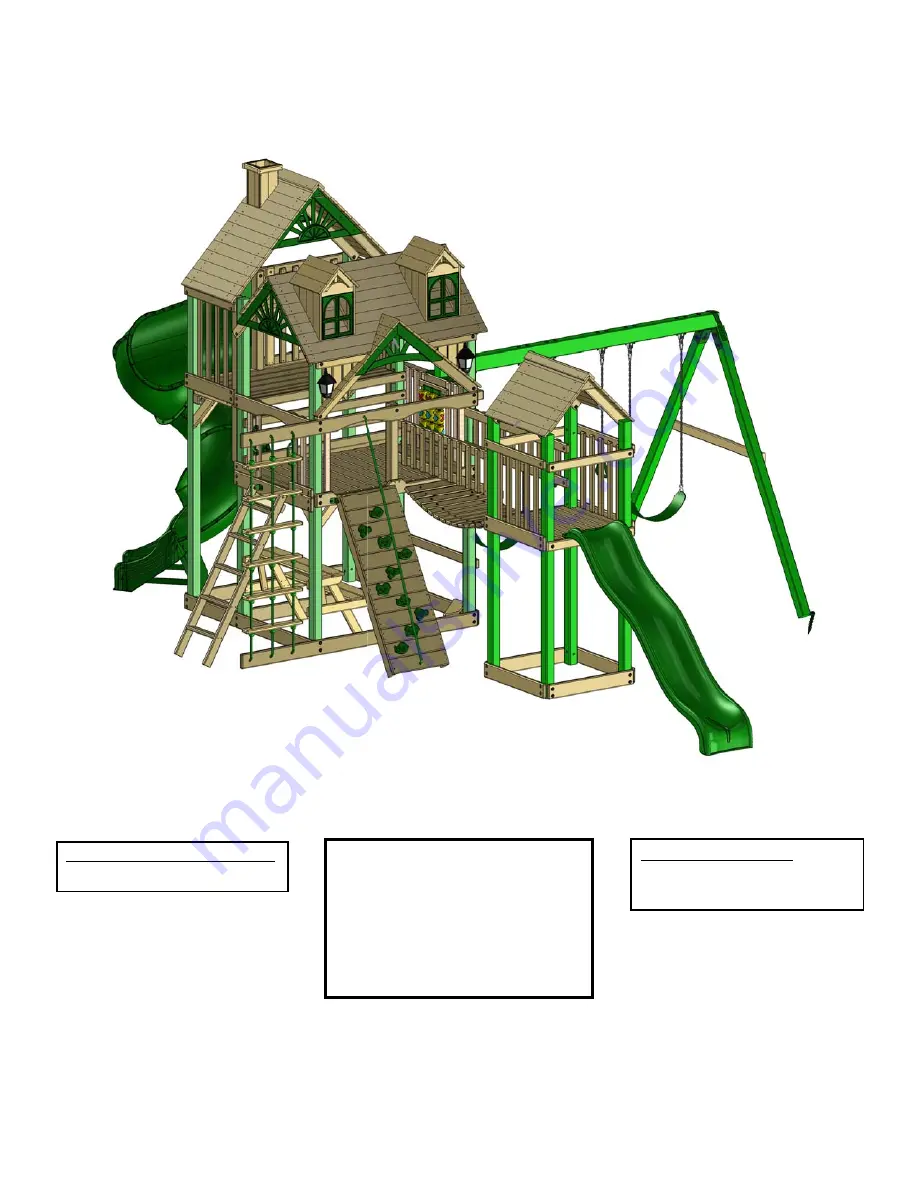 Gorilla Playsets 1500IWR Скачать руководство пользователя страница 9