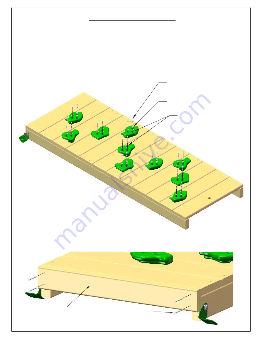 Gorilla Playsets Blue Ridge Mountaineer Assembly Manual Download Page 43