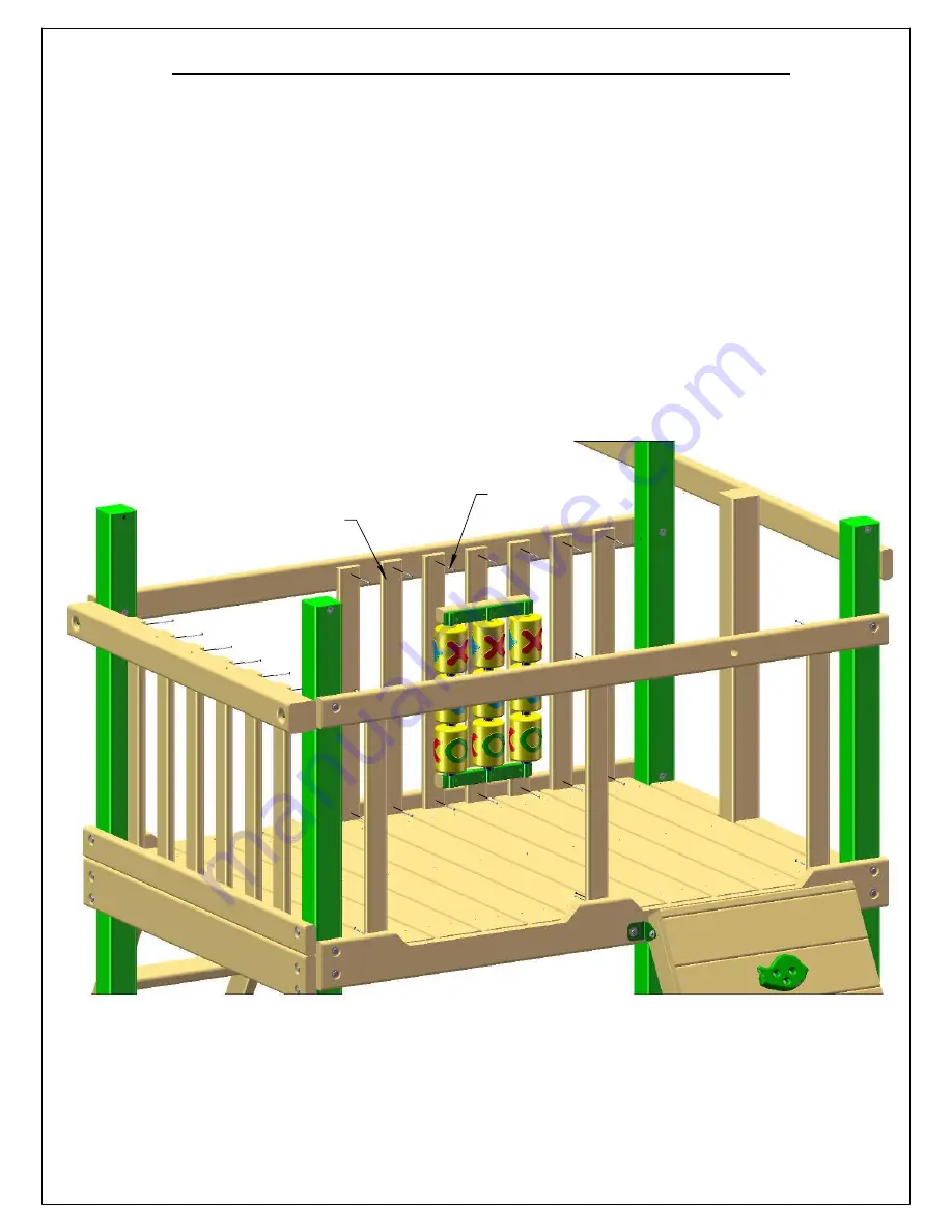 Gorilla Playsets Blue Ridge Mountaineer Assembly Manual Download Page 47