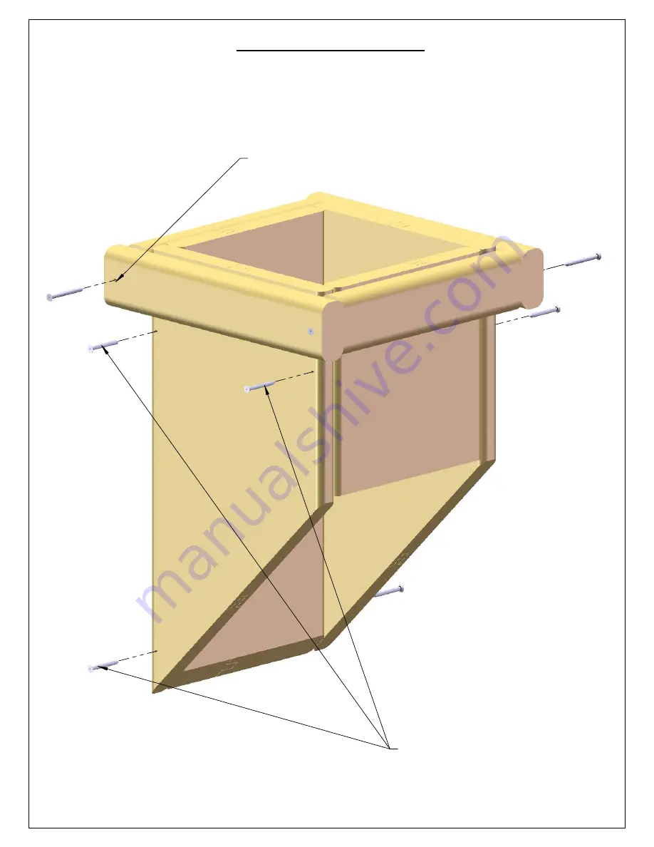 Gorilla Playsets Blue Ridge Overlook - Deluxe Wood Roof Add-On Assembly Manual Download Page 19