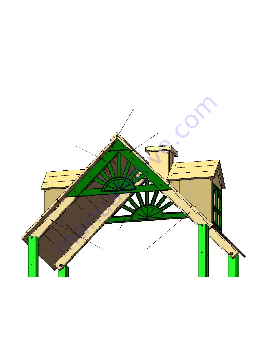 Gorilla Playsets Chateau Sierra Treehouse 1500AWFD Скачать руководство пользователя страница 90