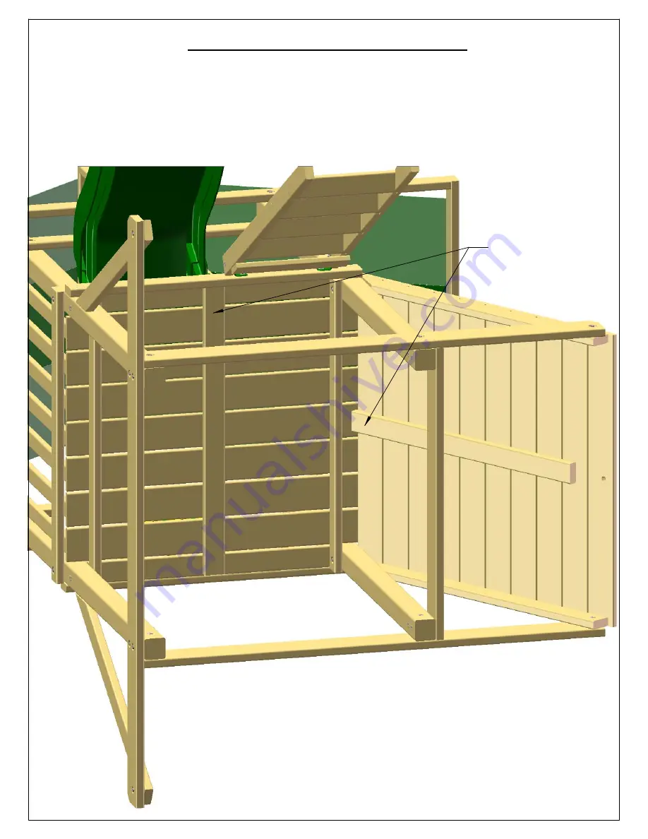 Gorilla Playsets Congo Outing II Assembly Manual Download Page 60