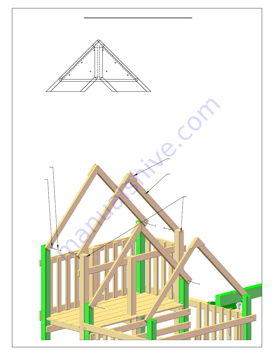 Gorilla Playsets Hideaway Assembly Manual Download Page 74