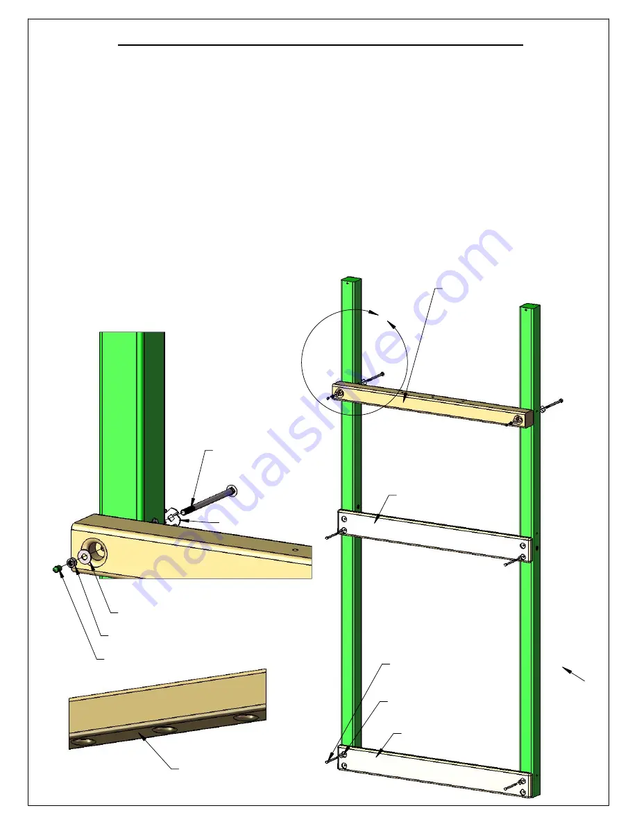 Gorilla Playsets Malibu Pioneer Peak 1500DWR Manual Download Page 53