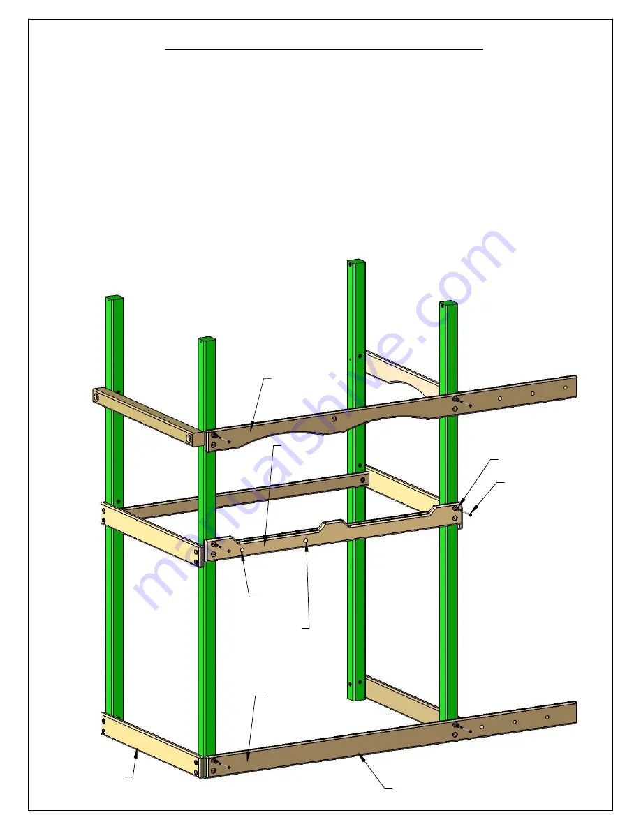 Gorilla Playsets Malibu Pioneer Peak 1500DWR Manual Download Page 56