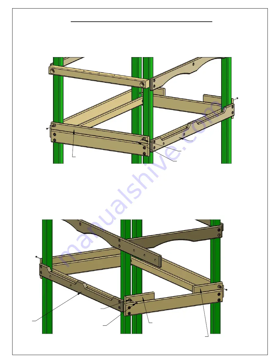 Gorilla Playsets Malibu Pioneer Peak 1500DWR Manual Download Page 60