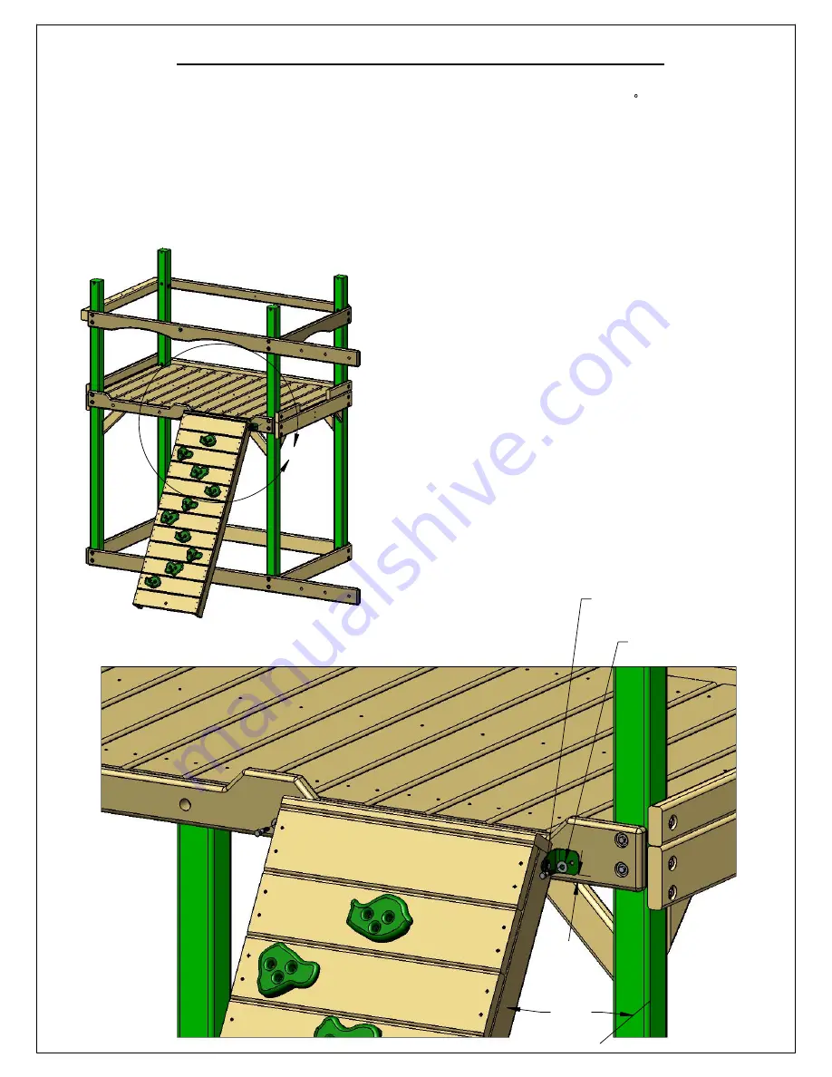 Gorilla Playsets Malibu Pioneer Peak 1500DWR Manual Download Page 69